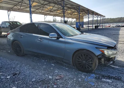 2018 Infiniti Q50 Luxe from USA, damaged, VIN JN1EV7AP5JM351172